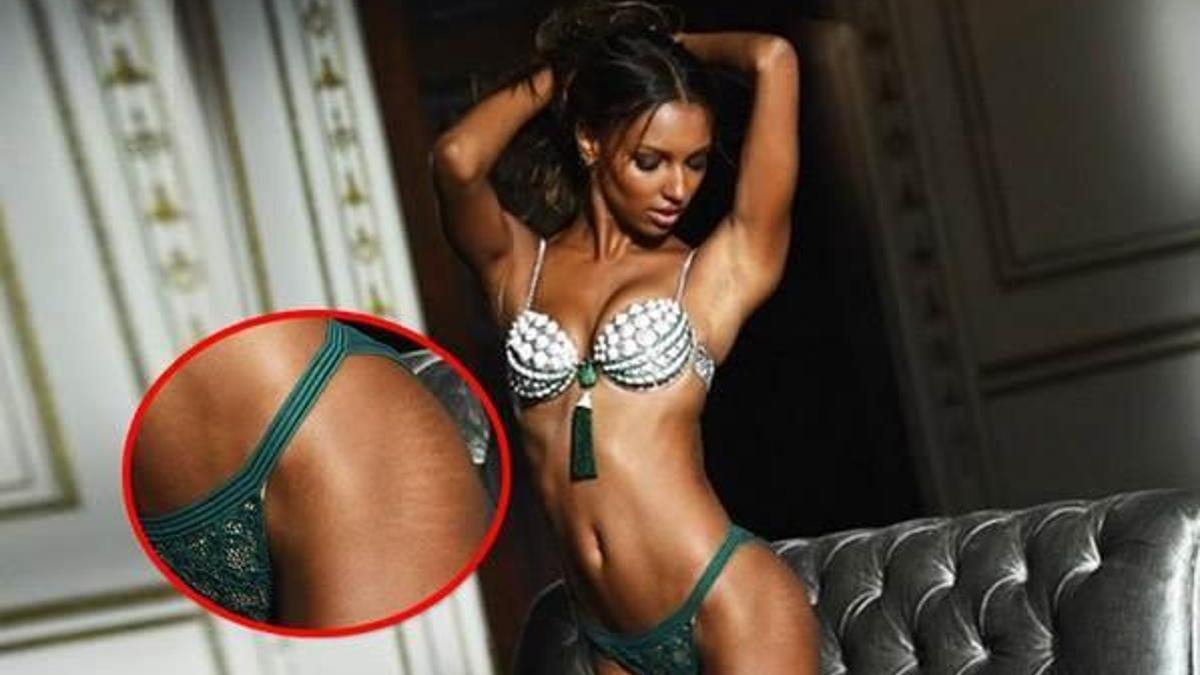 Jasmine Tookes’un çatlakları olay oldu