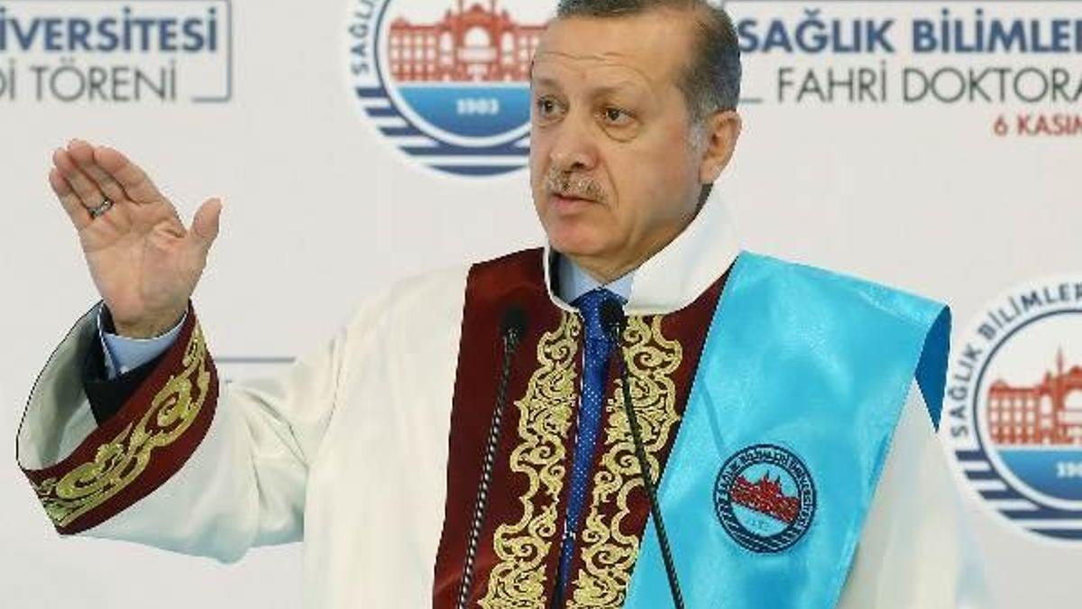 Erdoğan: 'Terörist gibi davranırsanız, terörist muamelesi görürsünüz'