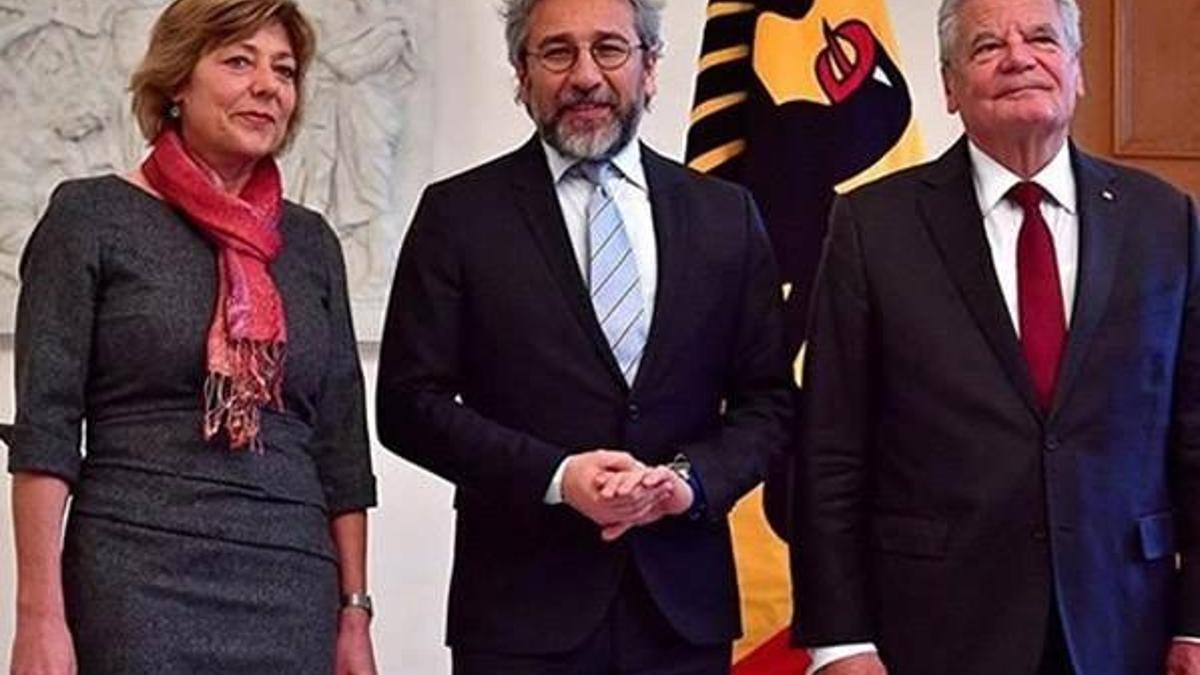 Almanya Cumhurbaşkanı, Can Dündar ile görüştü
