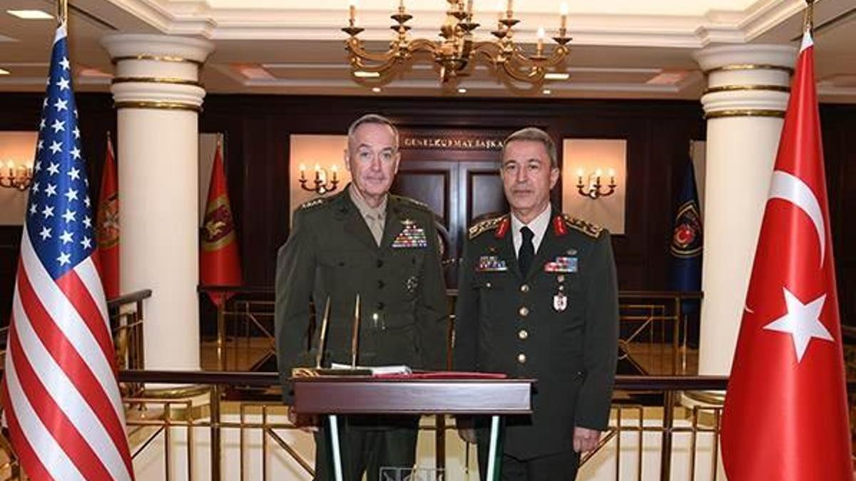 Dunford: Türkiye ile uzun vadede birlikteyiz