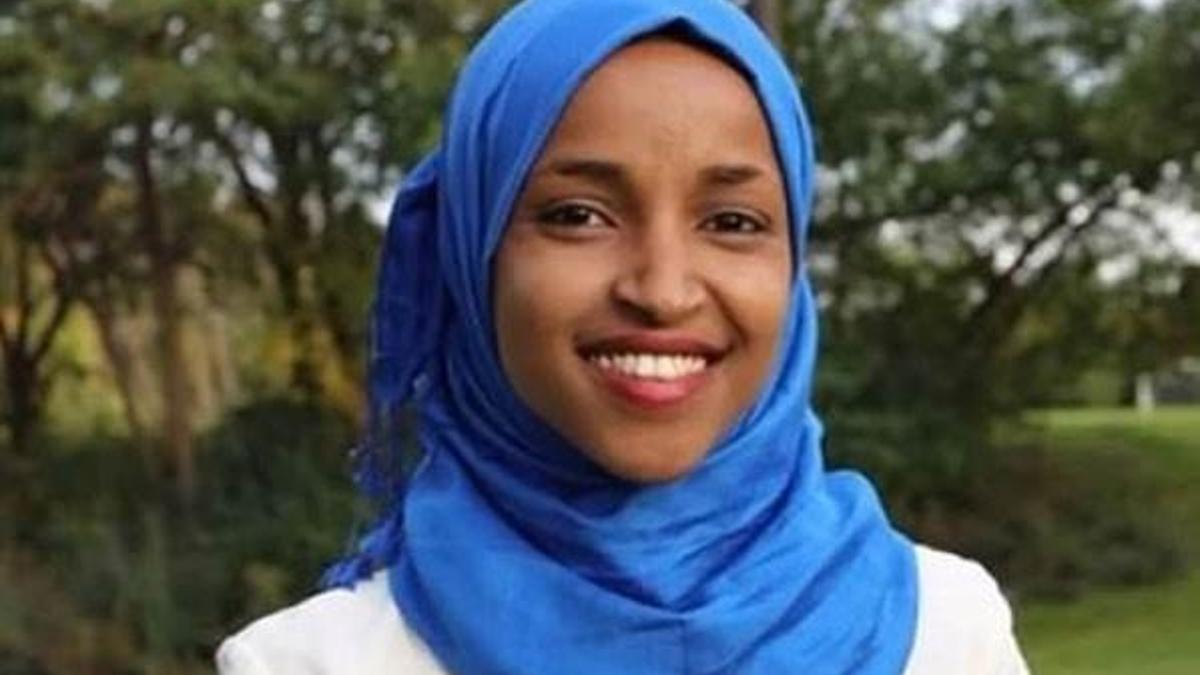 Son dakika haberleri: ABD'de bir ilk! Başörtülü vekil Ilhan Omar meclise girdi
