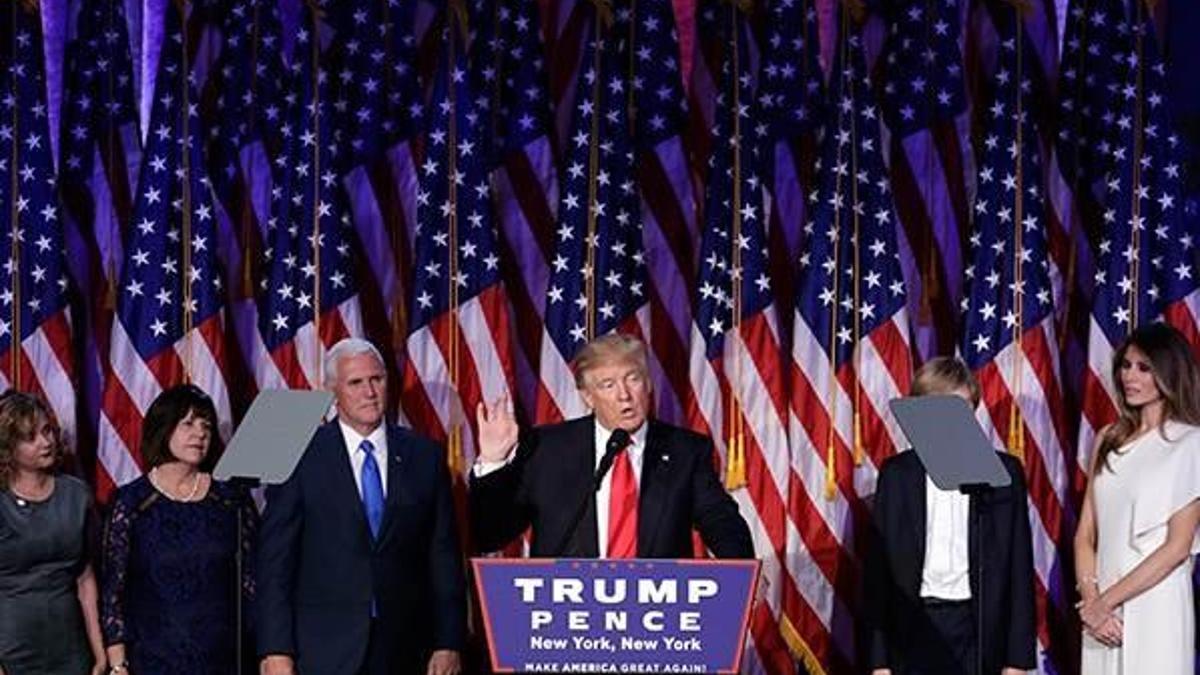 Donald Trump'tan zafer konuşması