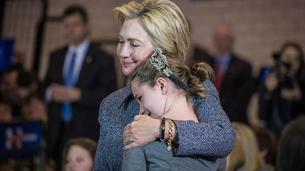 Clinton'ın konfetileri 'elinde kaldı'