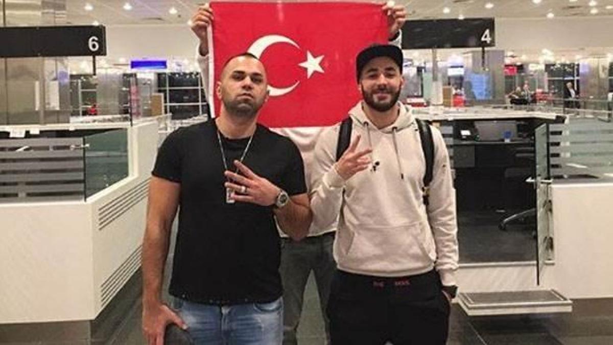 Benzema İstanbul'a geldi