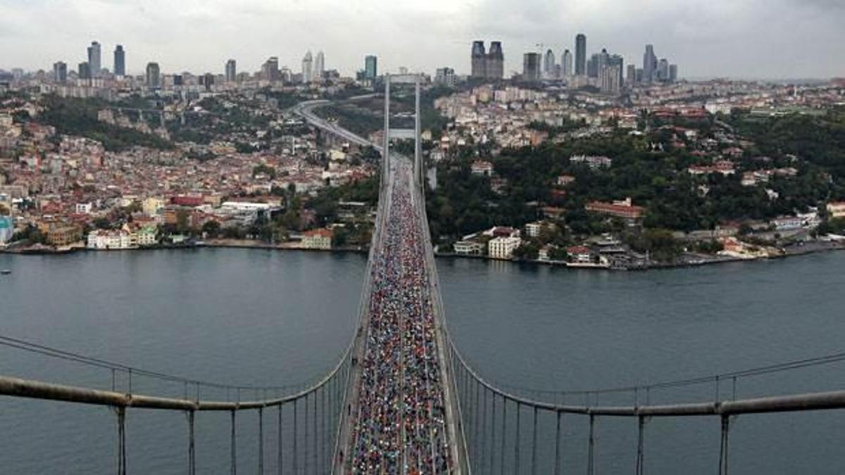 Vodafone İstanbul Maratonu'nun startı verildi