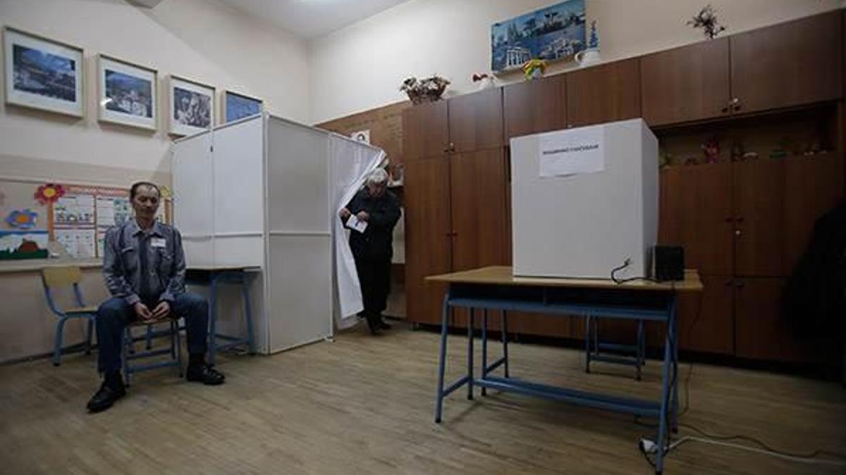 Bulgaristan vatandaşları sandık başında