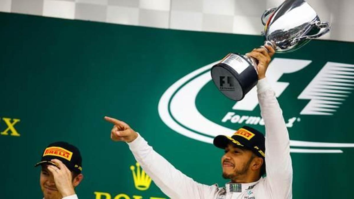 Brezilya’da zafer Hamilton’un