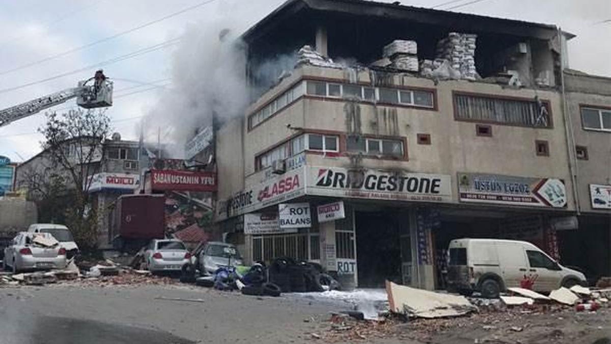 Son dakika: İstanbul Sultanbeyli'de patlama: 1'i kadın 5 yaralı