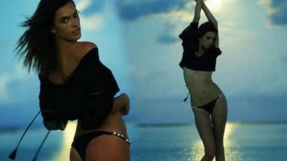 Alessandra Ambrosio’nun Süper Ay dansı