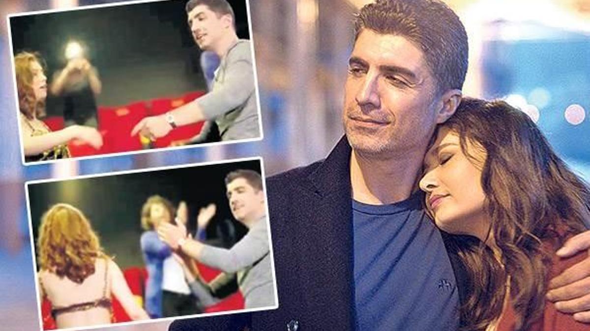 Sinemada dansöz oynattı!