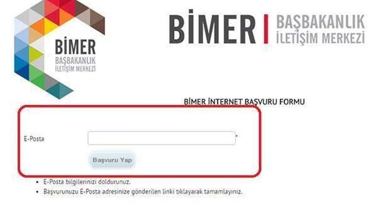BİMER başvuru ve sorgulama sistemi ile vatandaşlar kolaylıkla şikayetlerini resmi kurumlara iletebiliyor!