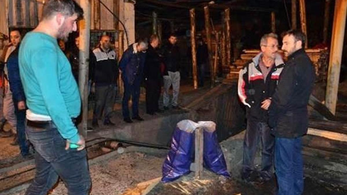 Zonguldak'ta maden ocağında göçük