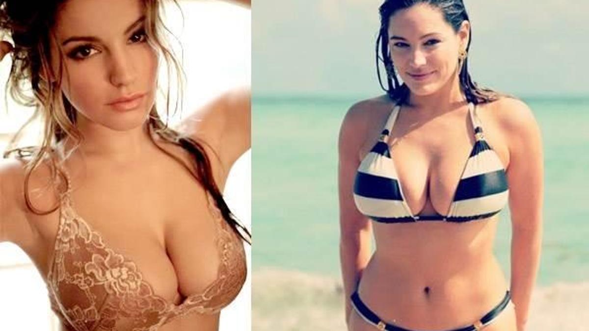 Seksi model kıvrımlarıyla barıştı!