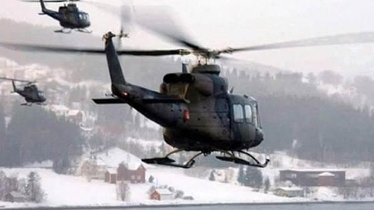 Kaybolan askeri helikopterin pilotu yaralı kurtarıldı