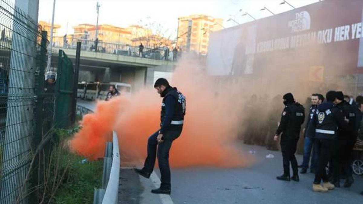 Maç sonrası olay... 2 gözaltı