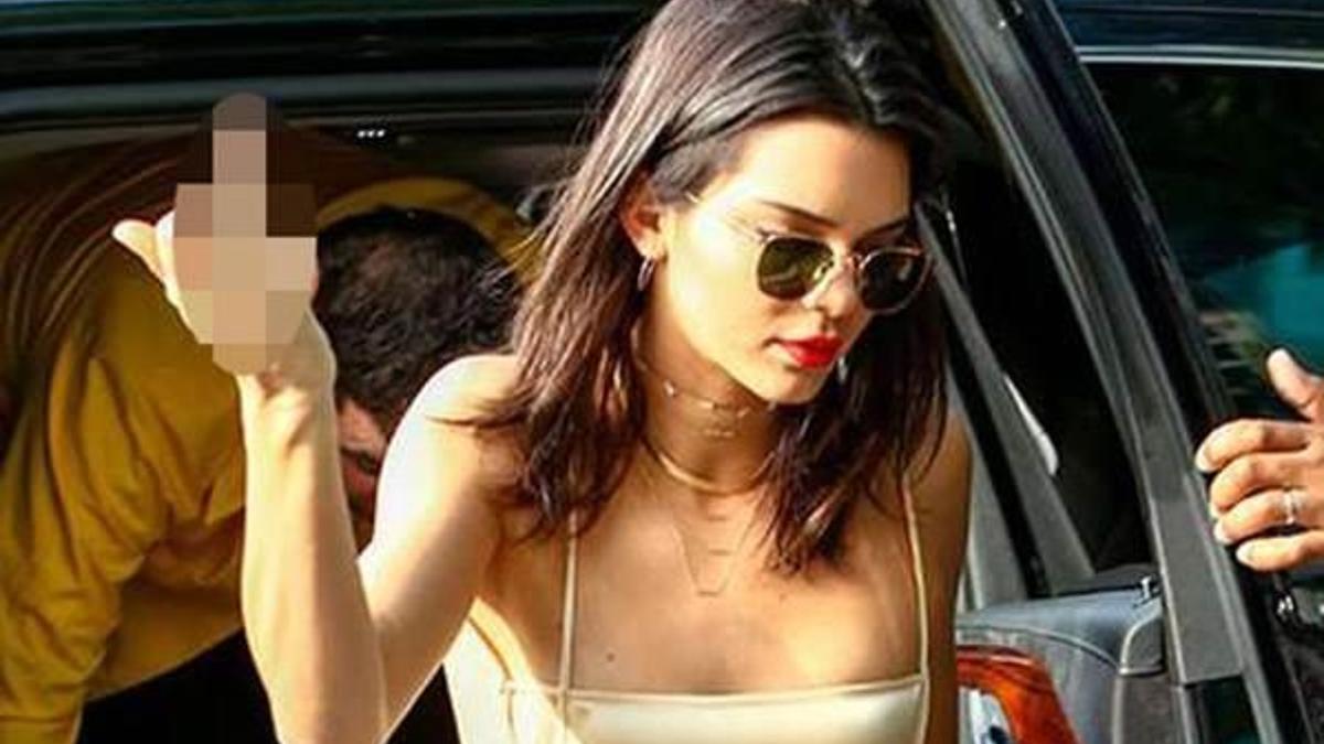 Kendall Jenner'dan olay hareket!