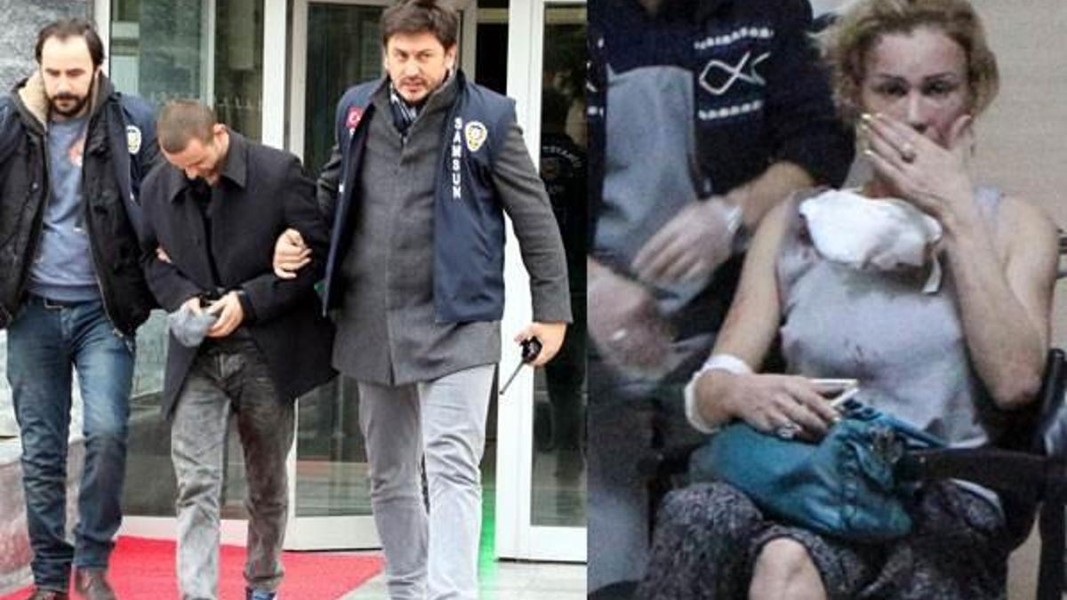Birbirlerini makas ve bıçakla yaraladılar