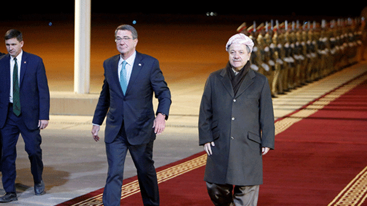 Carter, Barzani ile bir araya geldi!