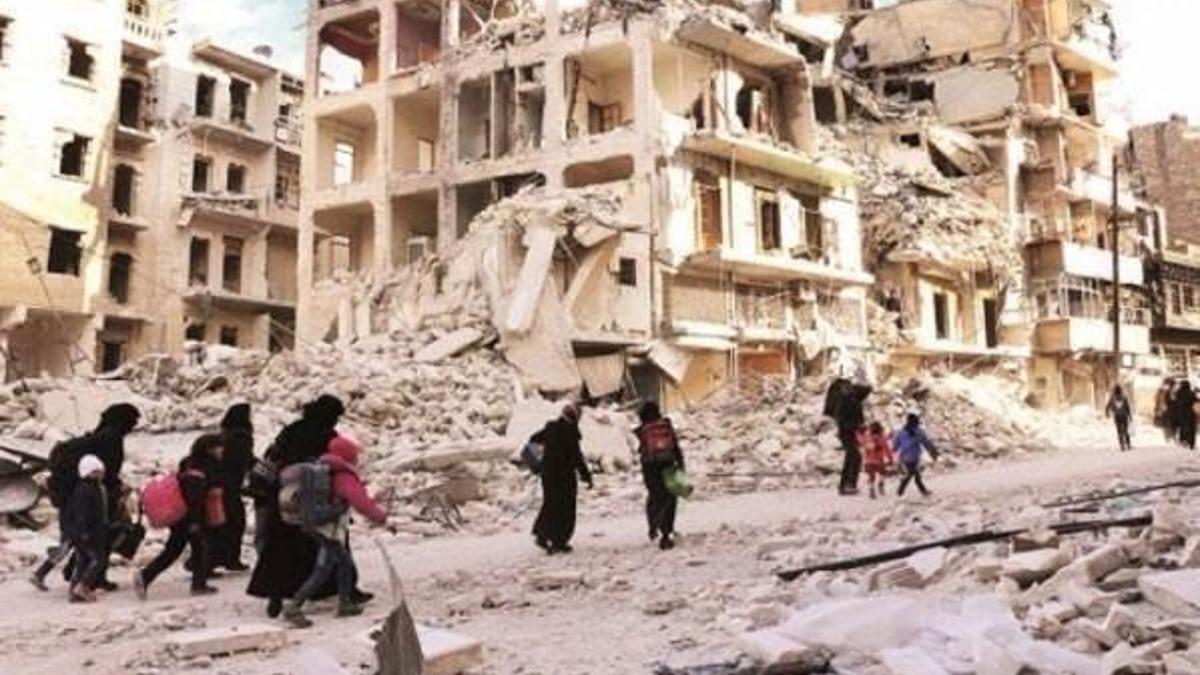 Halep'te ateşkes sağlandı