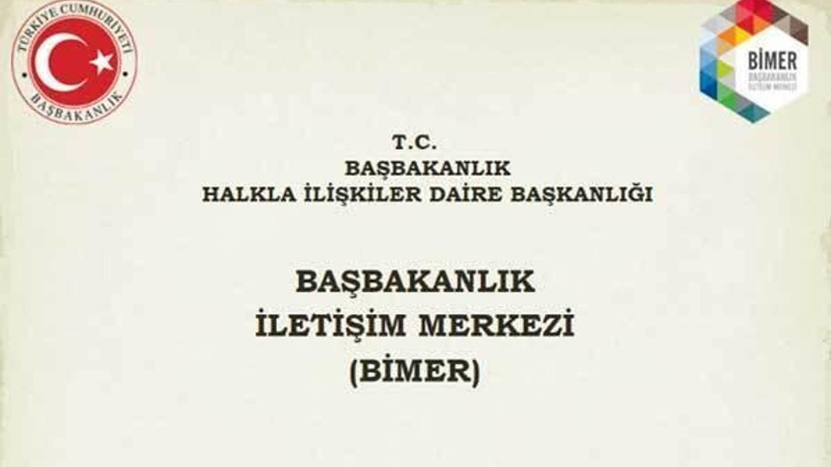 BİMER sorgulama işlemleri
