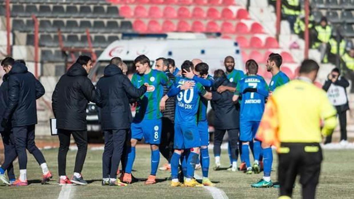 Rizespor 18 maç sonra galibiyet gördü!