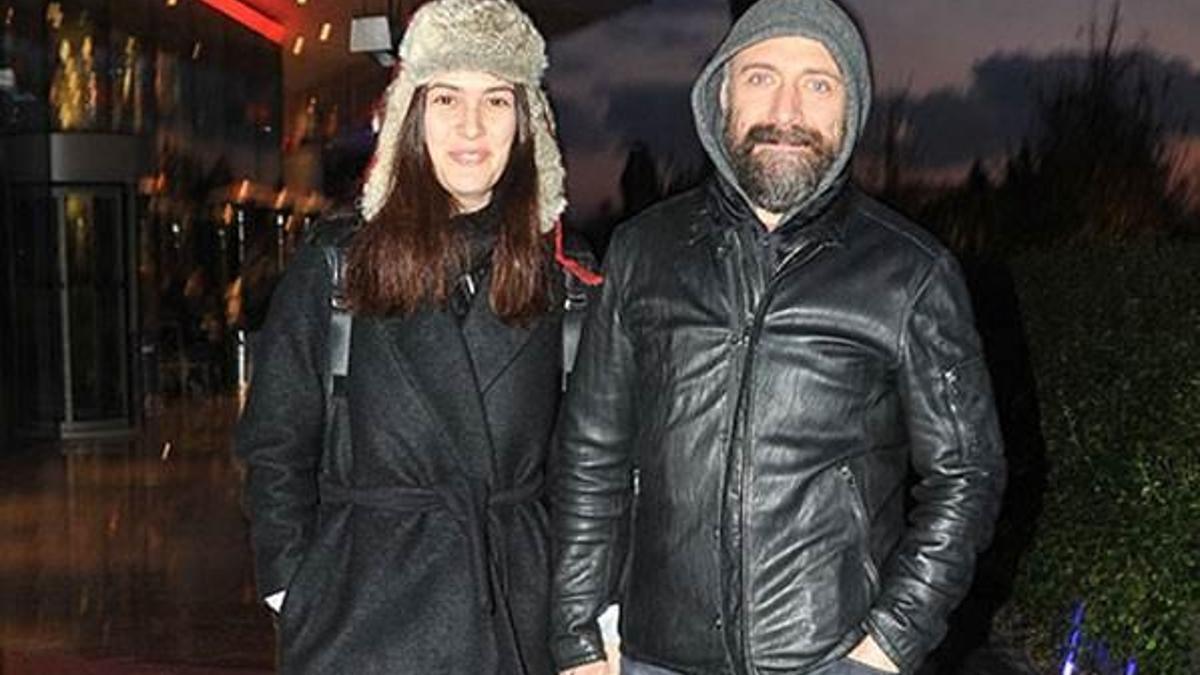 Halit Ergenç-Bergüzar Korel çiftinin sushi keyfi
