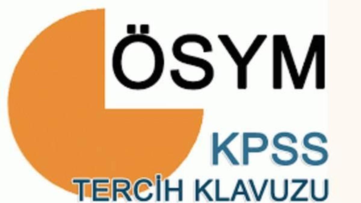 KPSS ortaöğretim ve önlisans tercih kılavuzu yayınlandı!