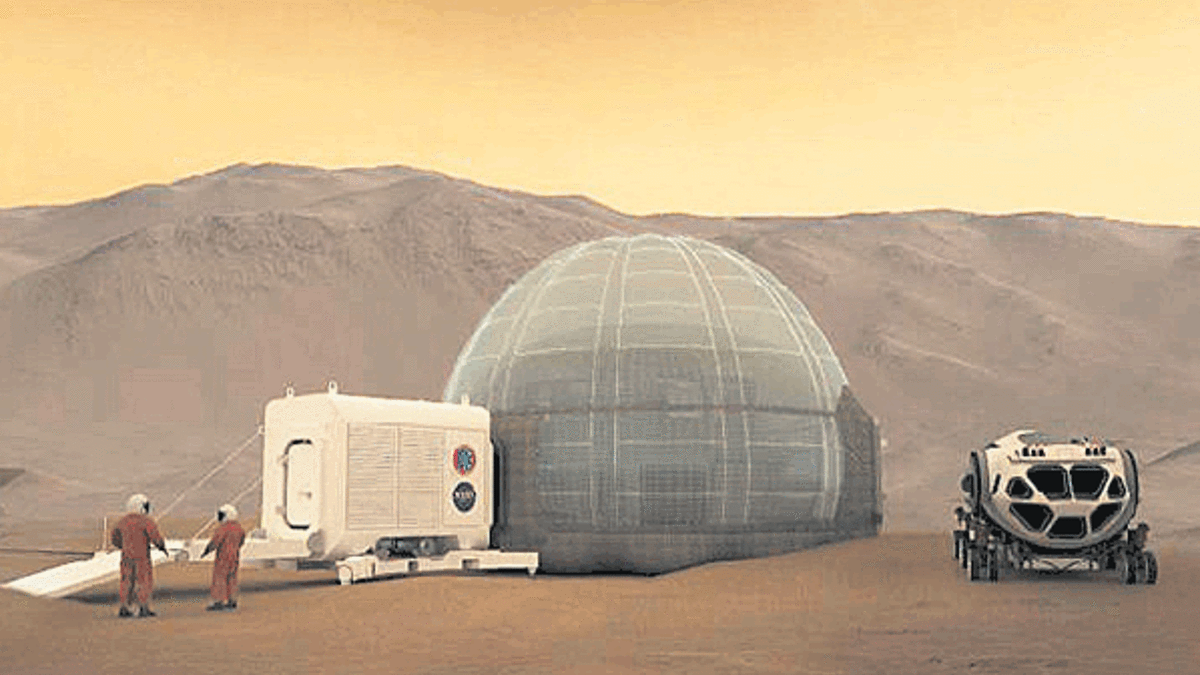 Mars’ta buzul evlerde yaşayacağız