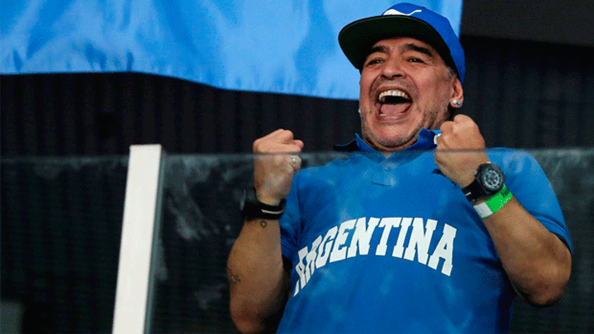 Diego Maradona'ya büyük tepki