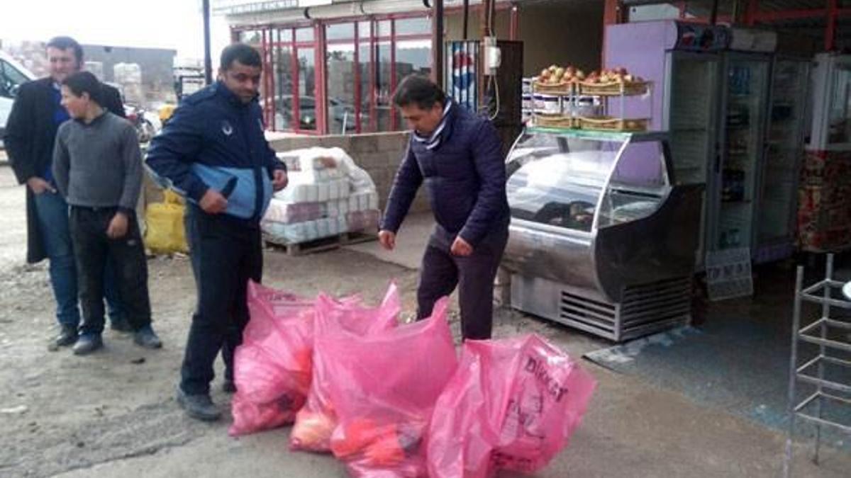 Akçakale'de kedi eti ile kaçak et ele geçirildi!