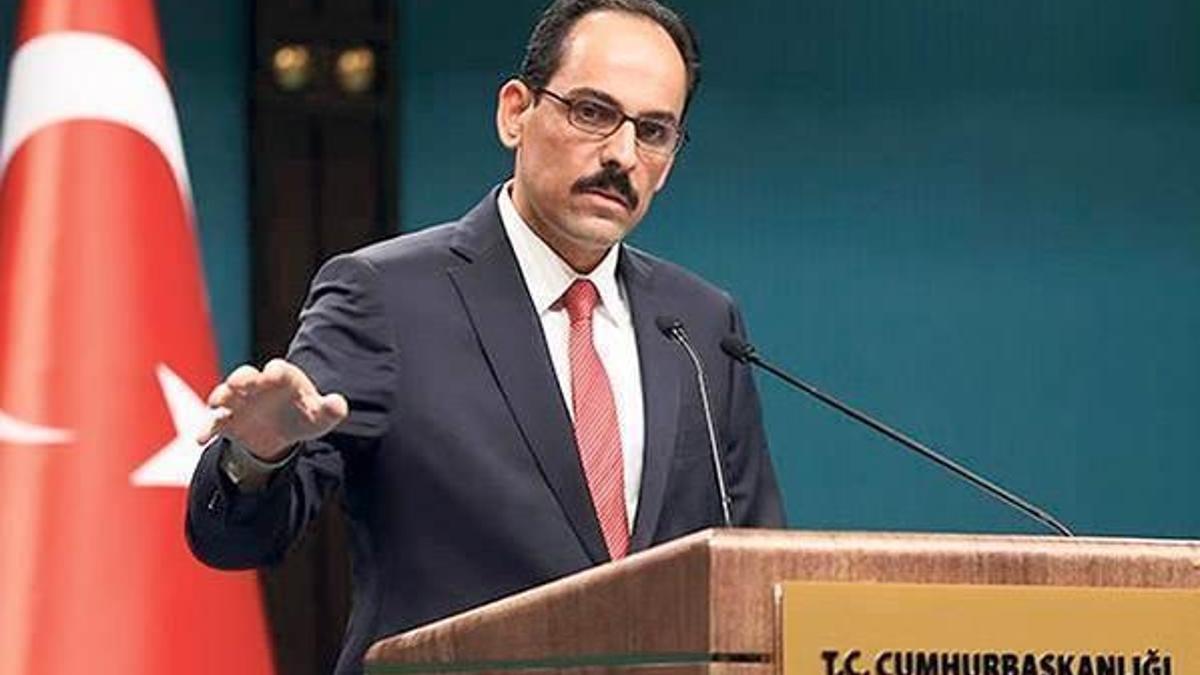 İbrahim Kalın'dan çok sert Sincar mesajı