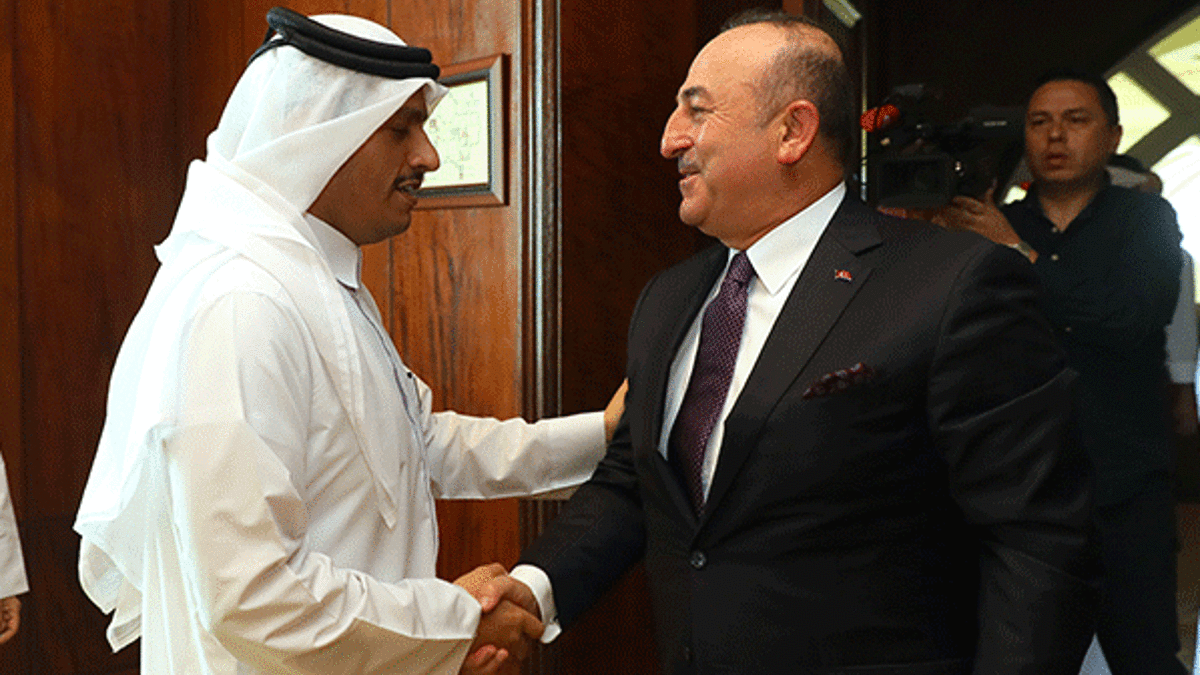 Dışişleri Bakanı Çavuşoğlu Katar'da