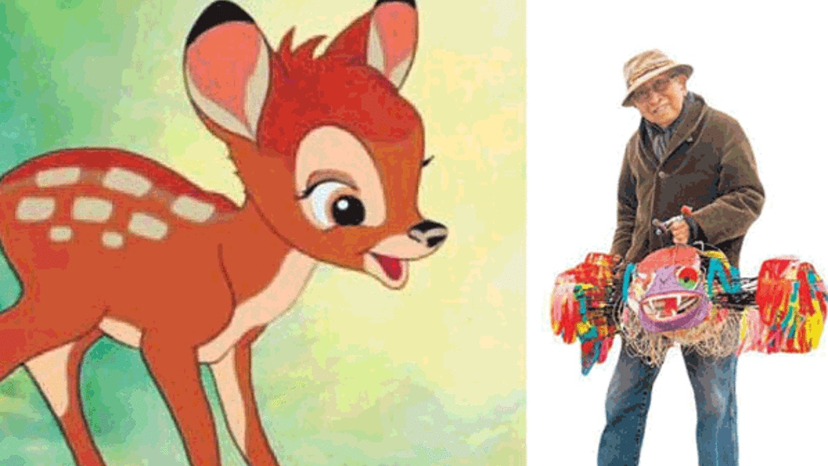 Bambi'nin babası 106 yaşında öldü!