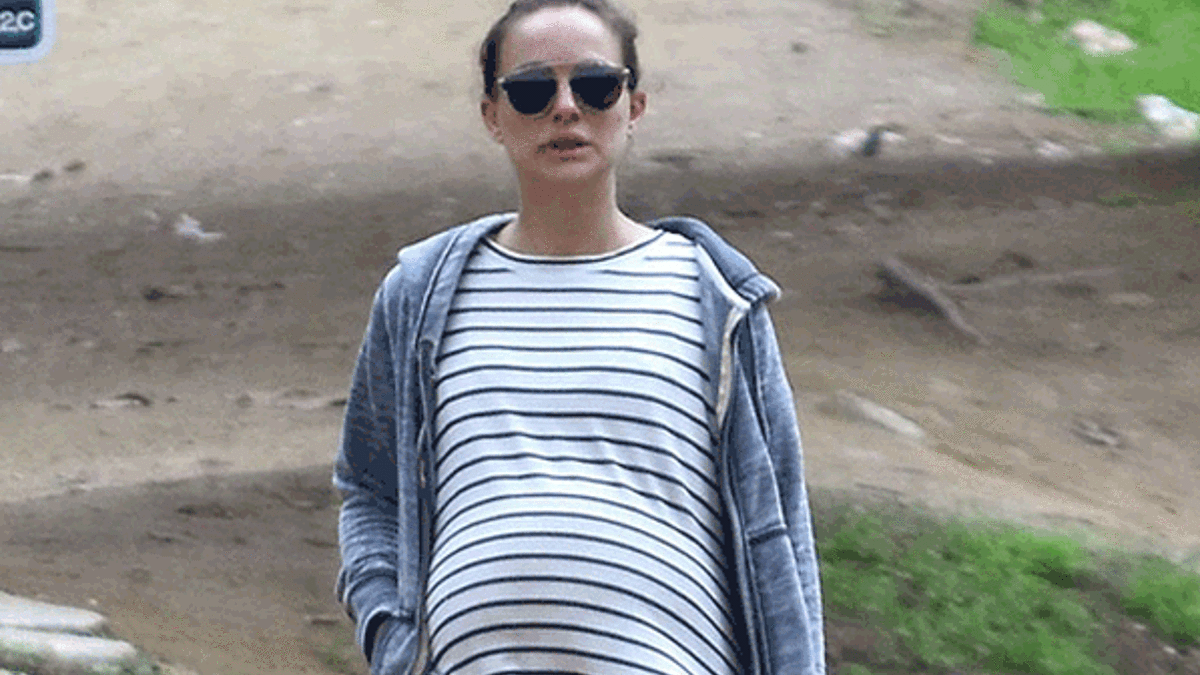 Natalie Portman sabah sporunda...