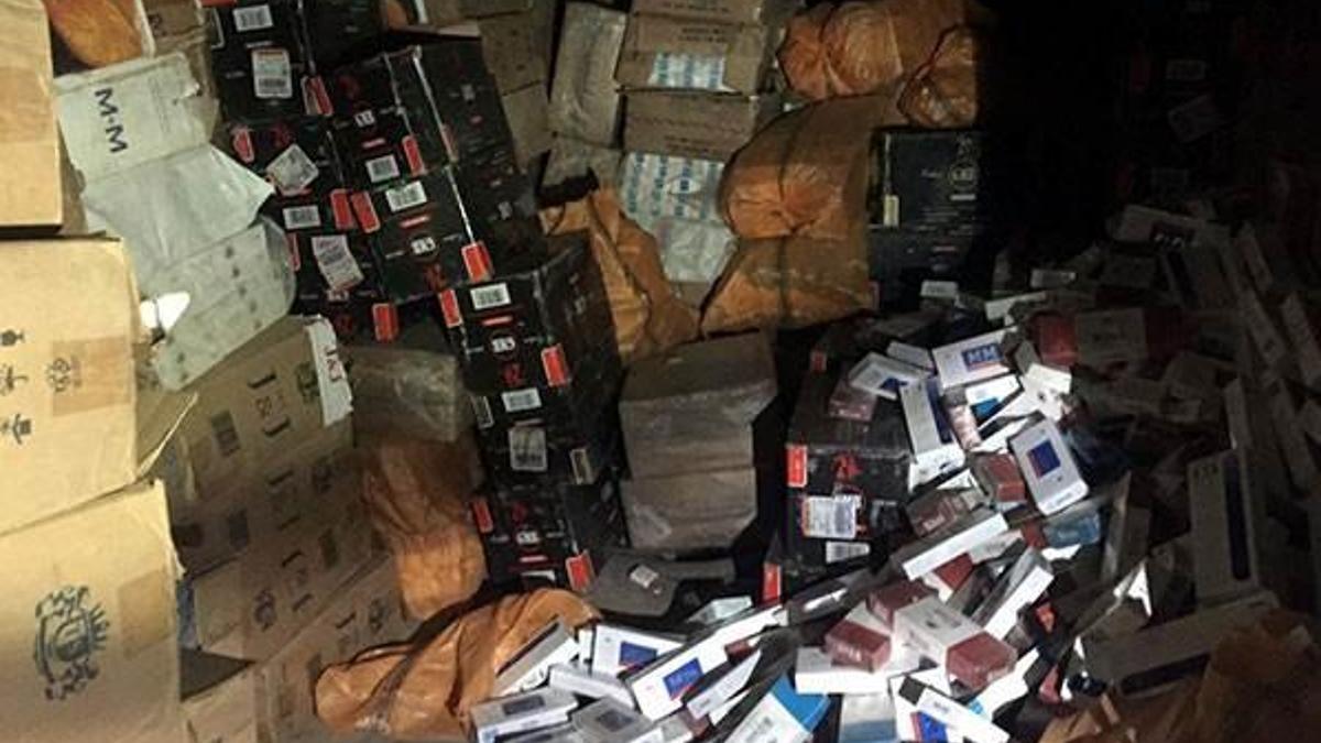 İstanbul'da kaçak sigara operasyonu