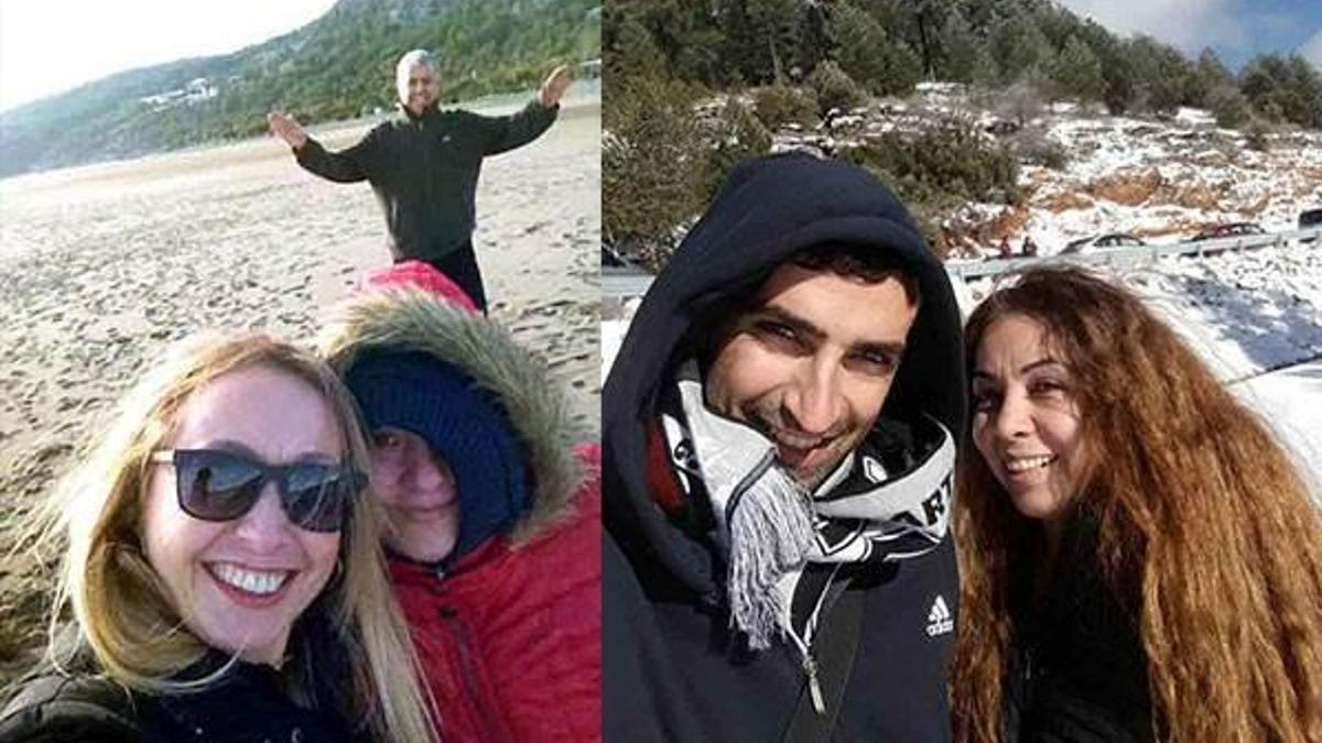 Muğla'nın 2 ayrı ilçesinde deniz ve kar keyfi