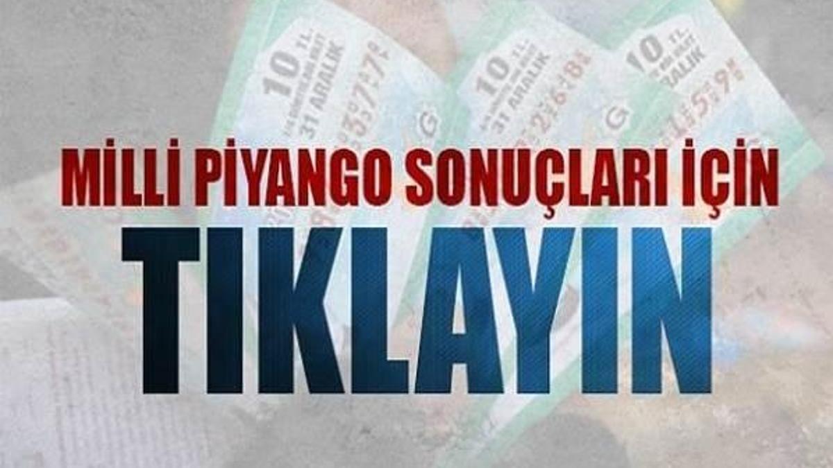 Milli Piyango çekiliş sonuçları açıklandı! İşte MPİ 09 Ocak 2017 Sorgula