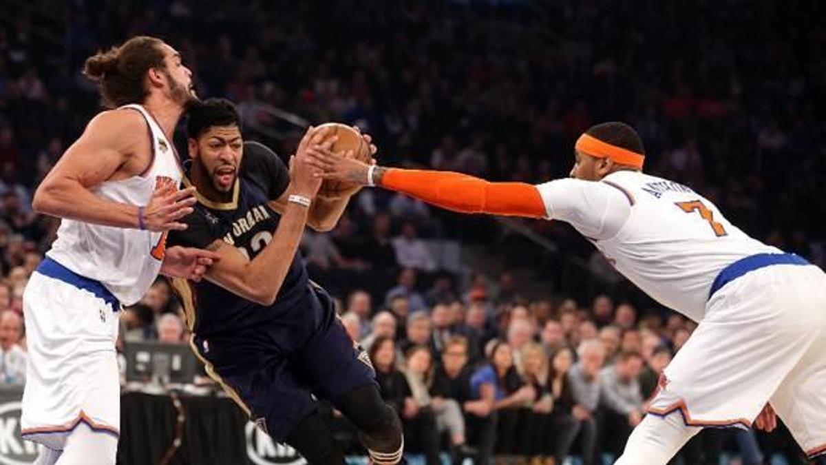 NBA'de Anthony Davis resmen şov yaptı!