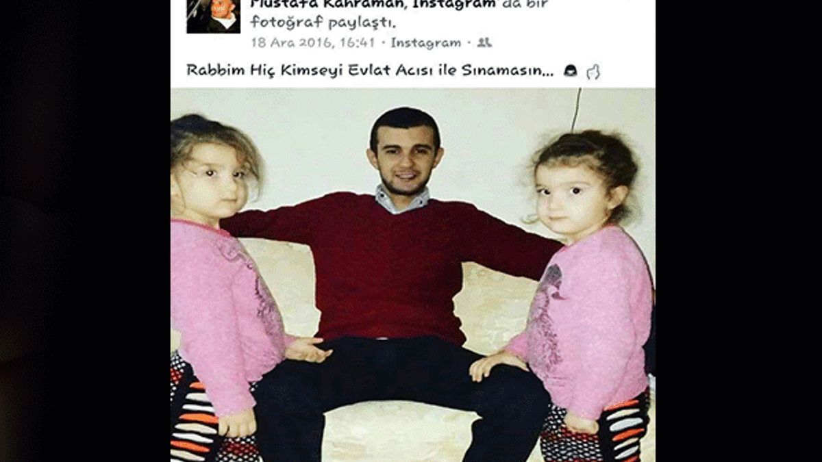 İkiz kızlarını ve eşini kaybeden babanın acı paylaşımı