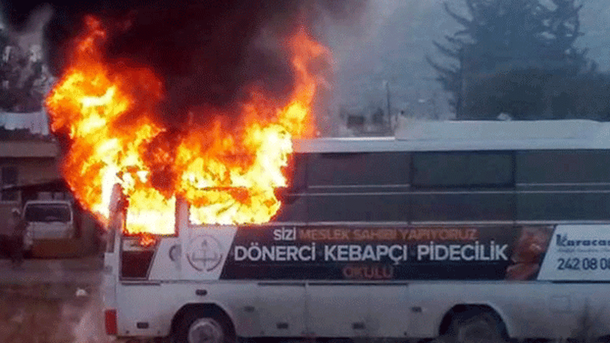 Antalya'da korkutan olay! Telefondaki kavga alevlerle bitti