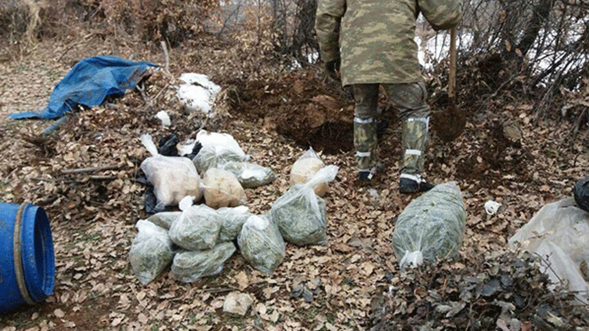 Diyarbakır'da 323 kilo esrar ele geçirildi