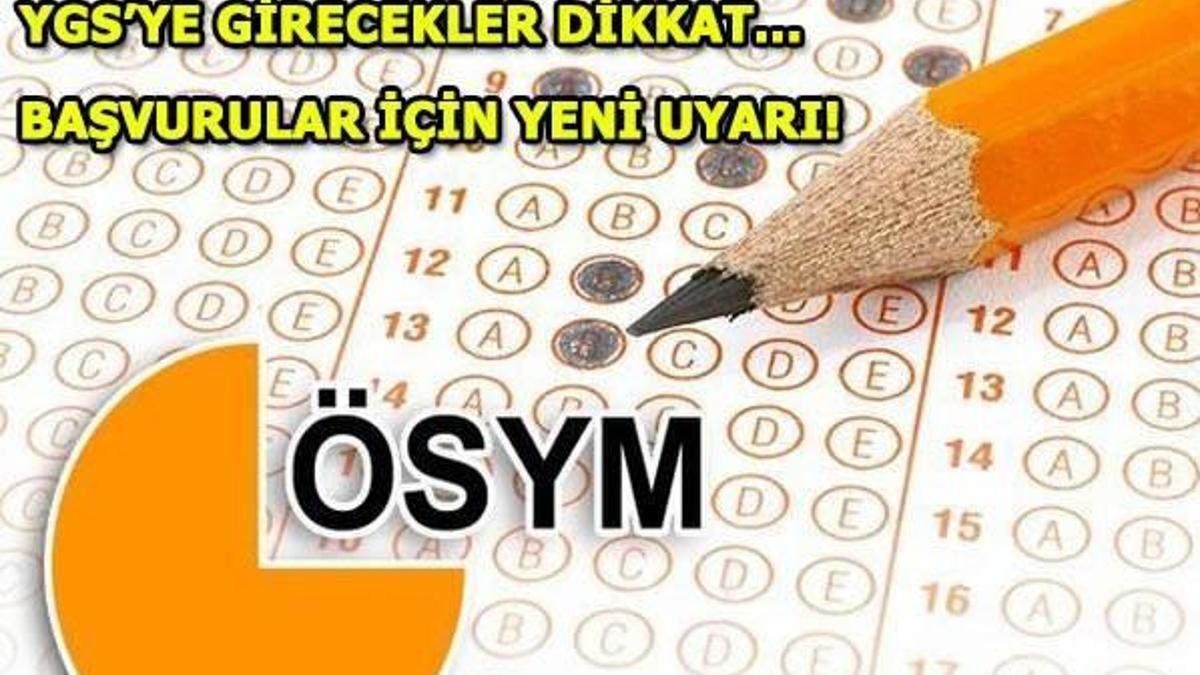 YGS başvuru işlemleri nasıl yapılıyor? İşte ÖSYM'nin YGS başvuru ücreti