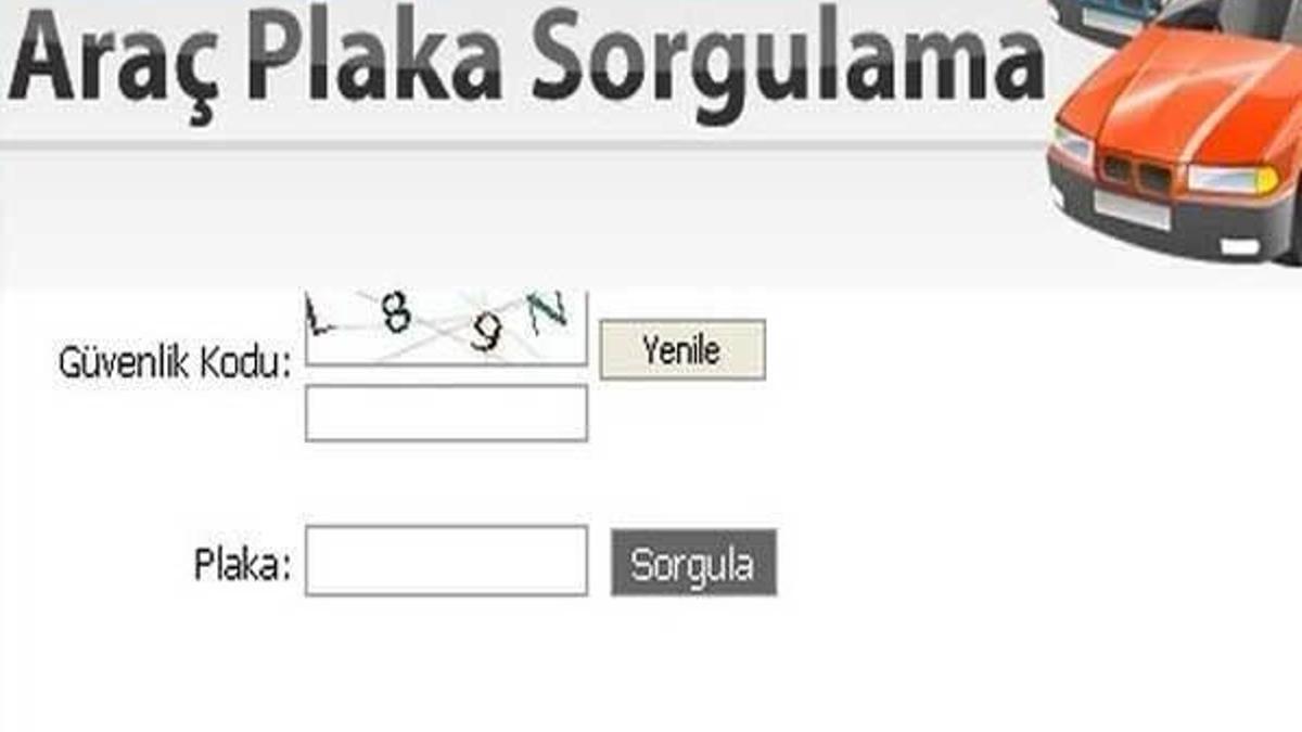 Araç Plaka Sorgulama İşlemi