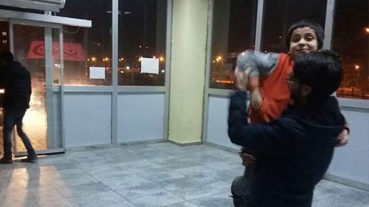 Oğluyla kavga eden 9 yaşındaki çocuğu dövdü
