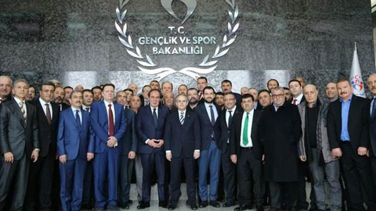 Bakan Kılıç, kulüp başkanlarını kabul etti
