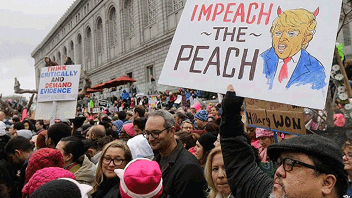 Trump'a bir günde 600'den fazla protesto!