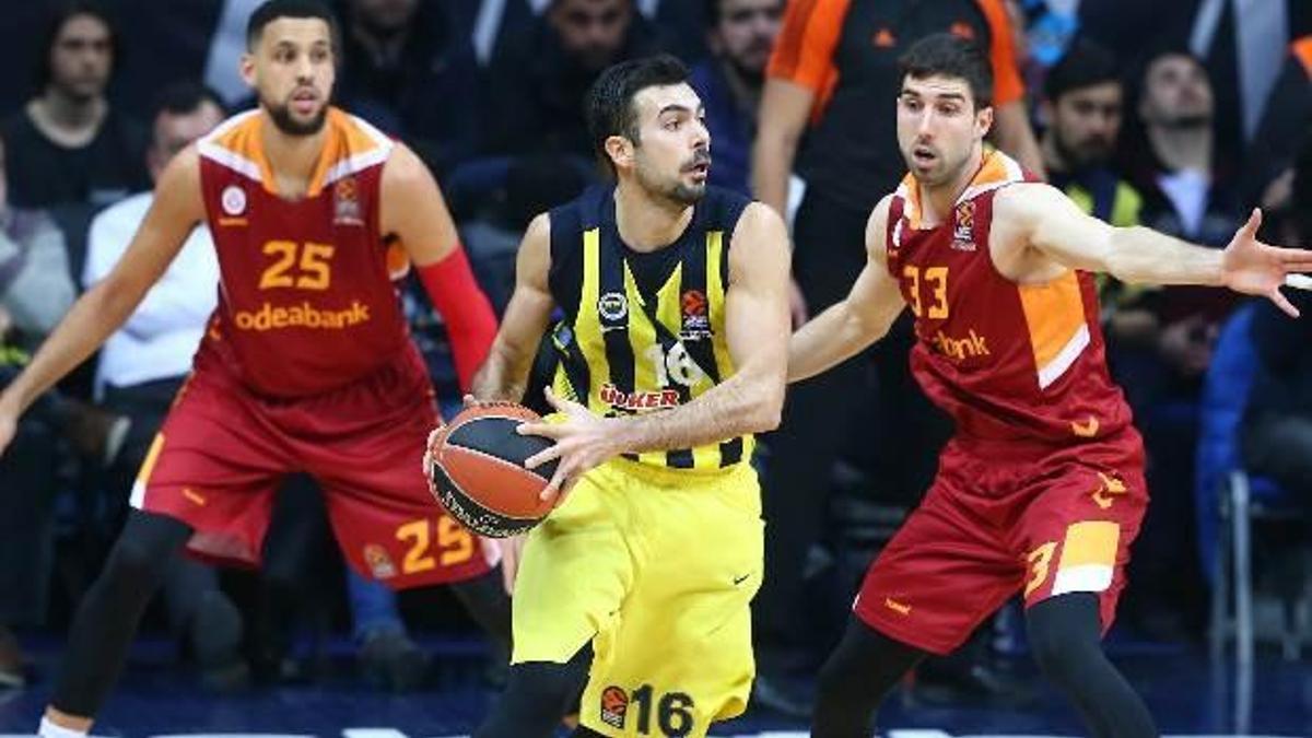 Dev derbide zafer Fenerbahçe'nin