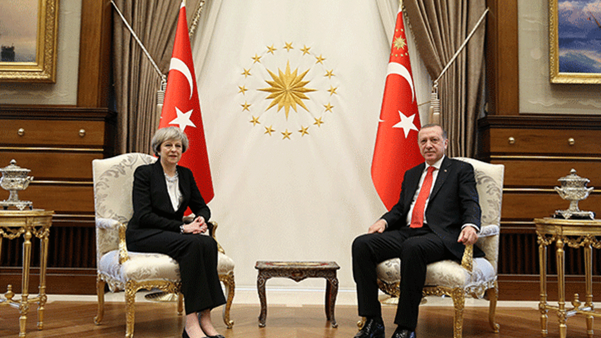 İngiltere Başbakanı May Ankara'da