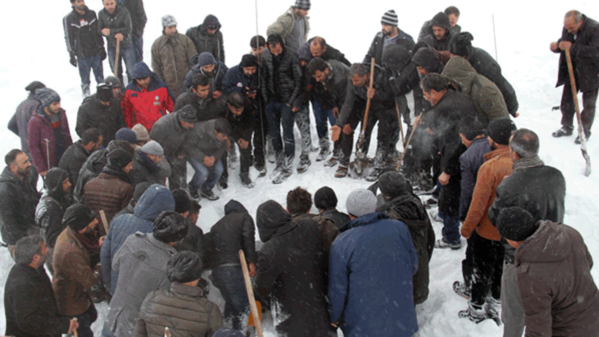 Çığ altında kalan ikinci şahsın cesedine ulaşıldı