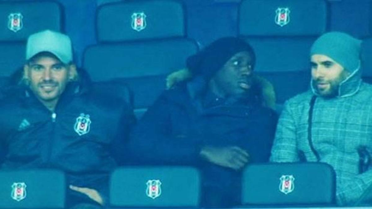 Vodafone Arena'da Demba Ba tezahüratı